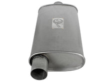 Load image into Gallery viewer, aFe Scorpion Replacement Alum Steel Muffler Double Layer 2-1/2in In/Out Center/Offset 18inL x9inW - 49M00002