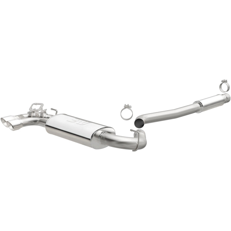 MagnaFlow CB SS 2.5/3in Dual Straight DS Rear Ext 3in Tip 12-15 BMW 328i /428i 2.0L Coupe Sedan - 19195
