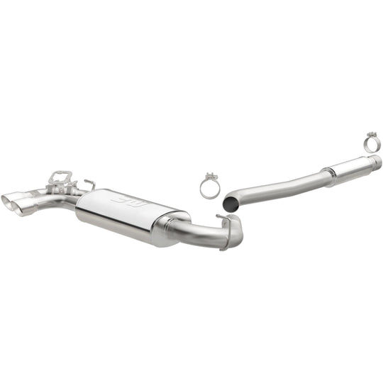 MagnaFlow CB SS 2.5/3in Dual Straight DS Rear Ext 3in Tip 12-15 BMW 328i /428i 2.0L Coupe Sedan - 19195