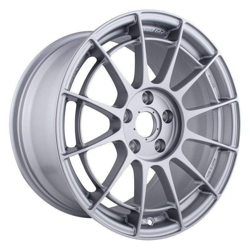 Enkei NT03RR 18x9 5x112 45mm Offset 66.5mm Bore - Hyper Silver Wheel - 512-890-4445HS
