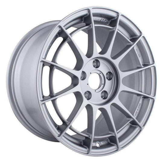 Enkei NT03RR 18x9 5x112 45mm Offset 66.5mm Bore - Hyper Silver Wheel - 512-890-4445HS