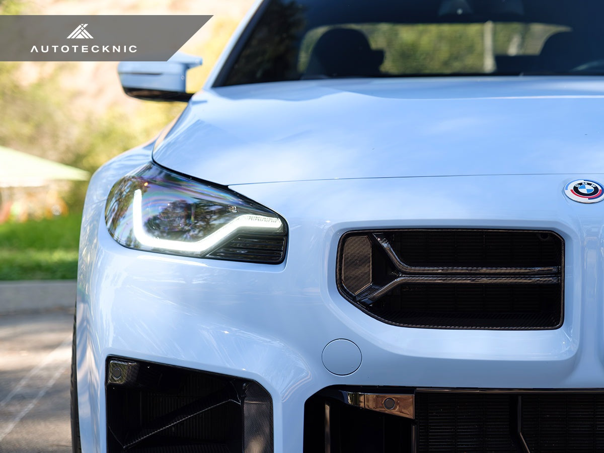 AutoTecknic Dry Carbon Corsa Front Grille - BMW G87 M2