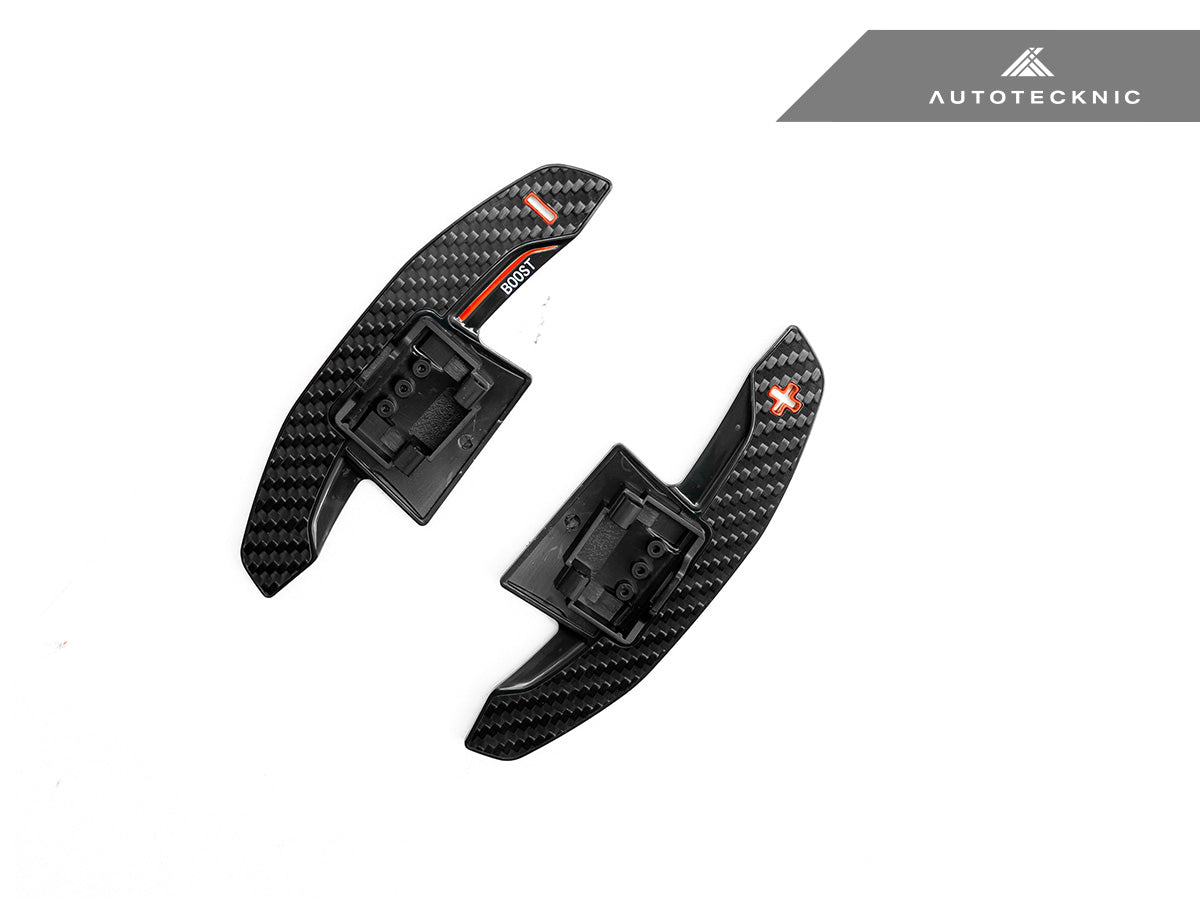 AutoTecknic Carbon Fiber V2 Pole Position Shift Paddles - BMW G9X M5 & More 2024-Up