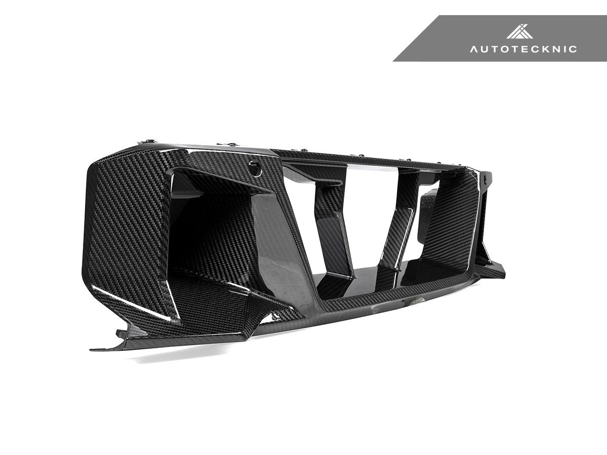 AutoTecknic Dry Carbon Corsa Center Bumper Trim - BMW G87 M2