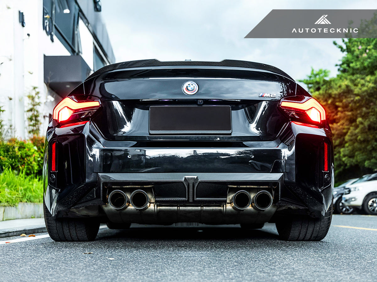 AutoTecknic Dry Carbon Club Sport Rear Diffuser - BMW G87 M2