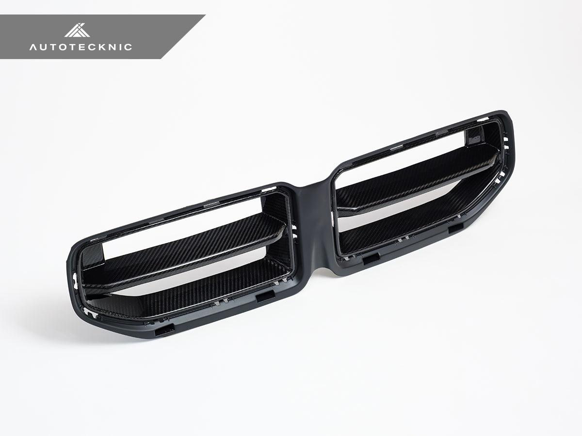 AutoTecknic Dry Carbon Motorsport Front Grille - BMW G87 M2