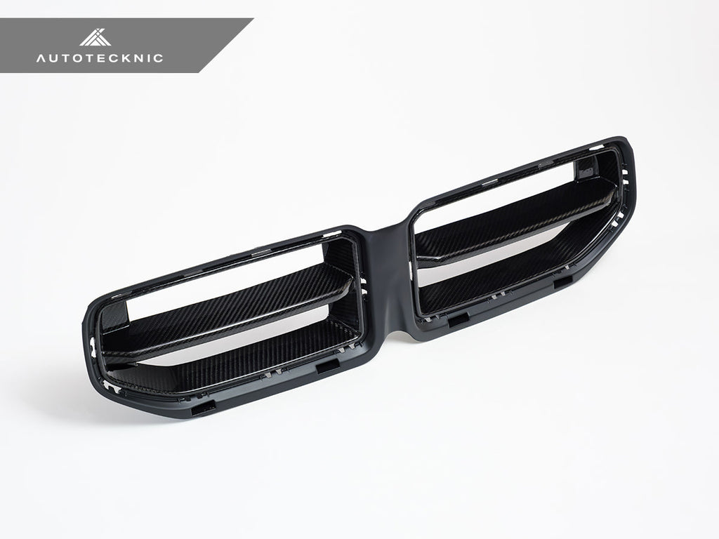 AutoTecknic Dry Carbon Motorsport Front Grille - BMW G87 M2