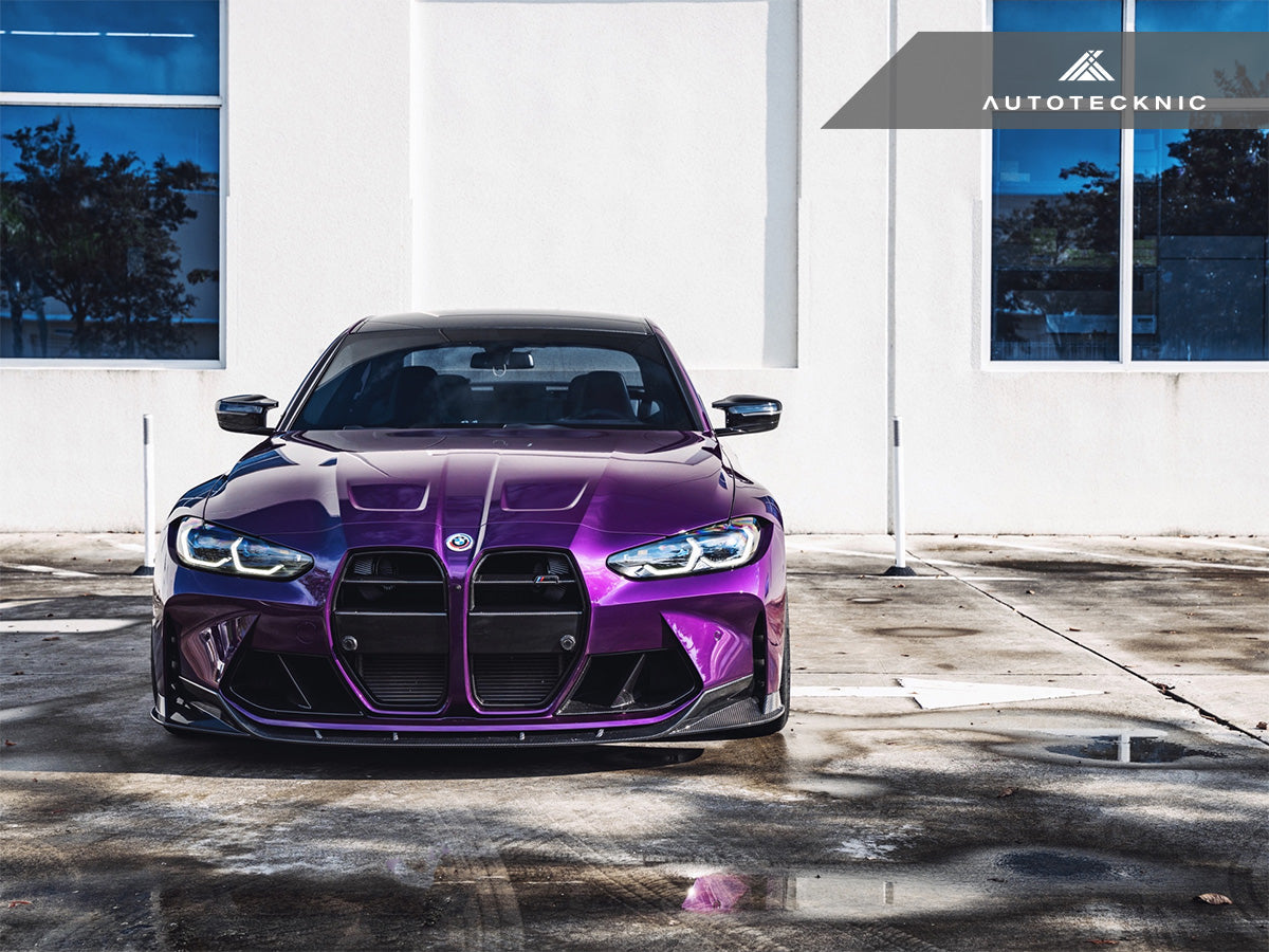 AutoTecknic Dry Carbon Motorsport V2 Front Grille - BMW G80 M3 | G82/ G83 M4