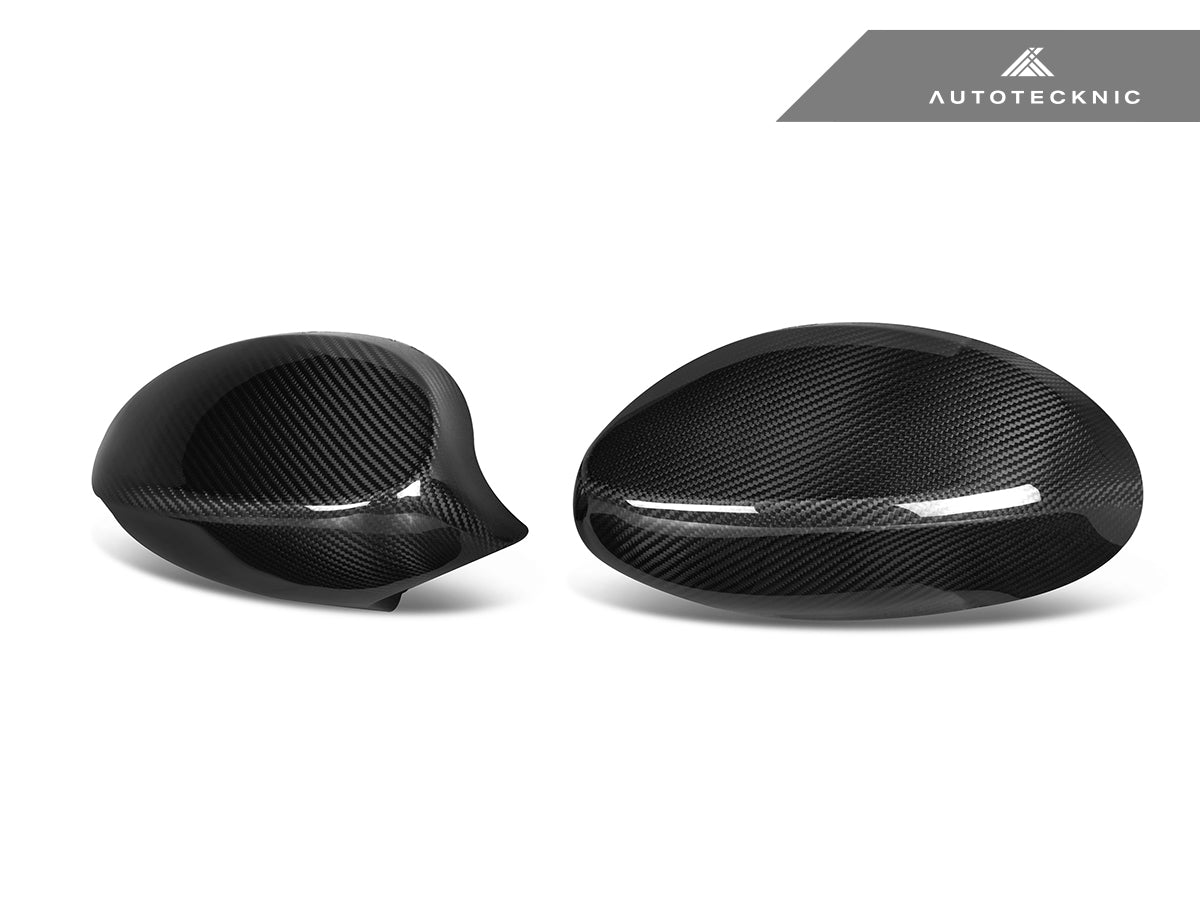 AutoTecknic Dry Carbon Fiber Mirror Cap Set - BMW E92 3-Series Coupe Pre-LCI