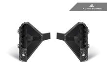 Load image into Gallery viewer, AutoTecknic Dry Carbon Rear Bumper Reflector Trim Set - BMW G87 M2