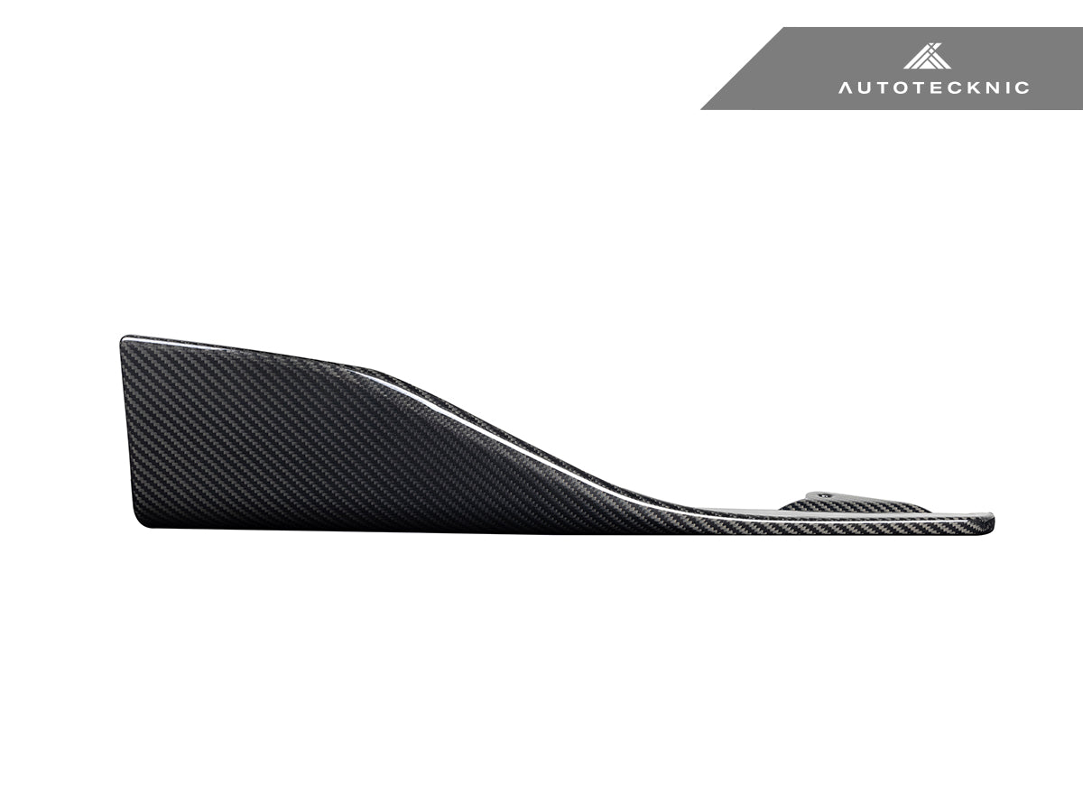 AutoTecknic Dry Carbon Side Skirt Winglet Set - BMW F87 M2