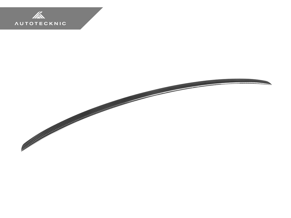 AutoTecknic Dry Carbon Trunk Lip Spoiler - BMW G60 5-Series