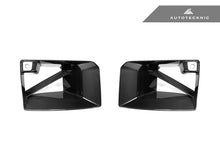 Load image into Gallery viewer, AutoTecknic Dry Carbon Front Bumper Lower Vent Set - BMW G87 M2