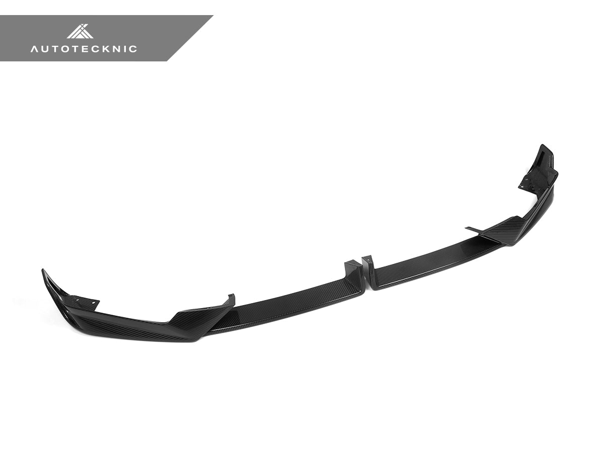 AutoTecknic Dry Carbon Front Lip Set - BMW G05 X5 M-Sport LCI