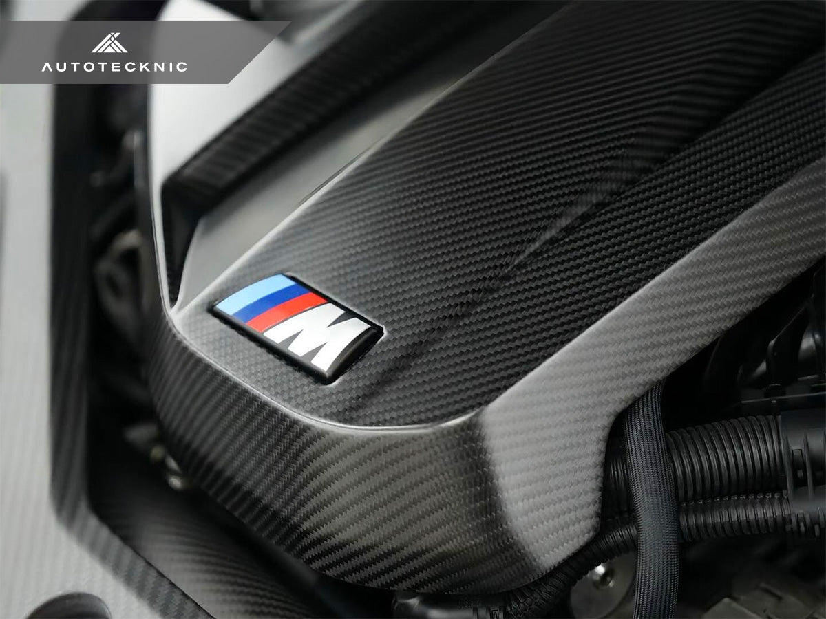 AutoTecknic Dry Carbon Fiber Engine Cover - BMW G80 M3 | G82/ G83 M4