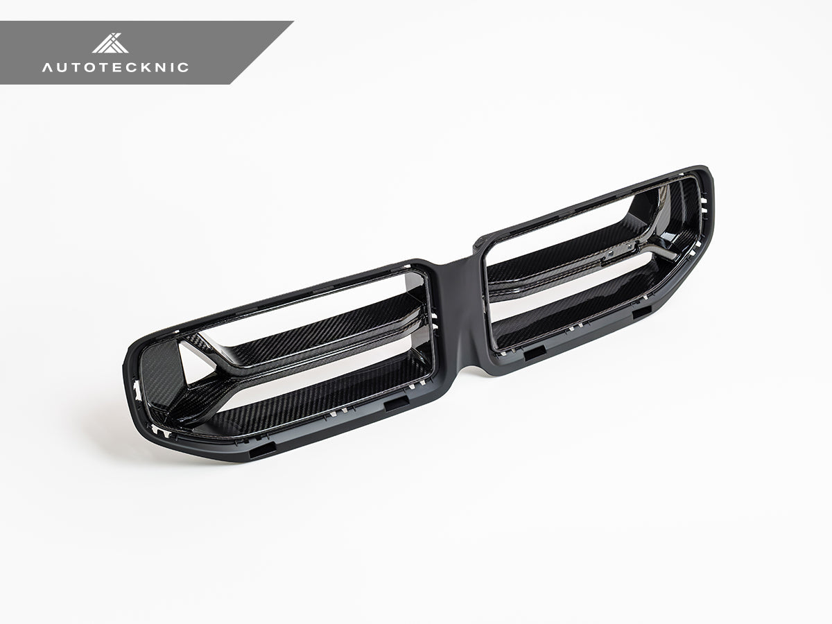 AutoTecknic Dry Carbon Corsa Front Grille - BMW G87 M2