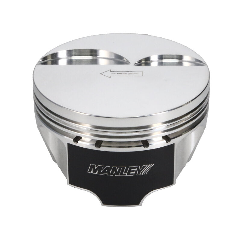 Manley Chevrolet LS Piston Set - 4.070in Bore 1.304in CH, -4.00 CC - 562570C-8