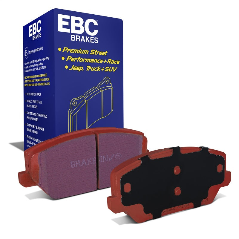EBC 2019+ Hyundai Veloster N (2nd Gen) 2.0L Turbo Redstuff Front Brake Pads - DP32343C