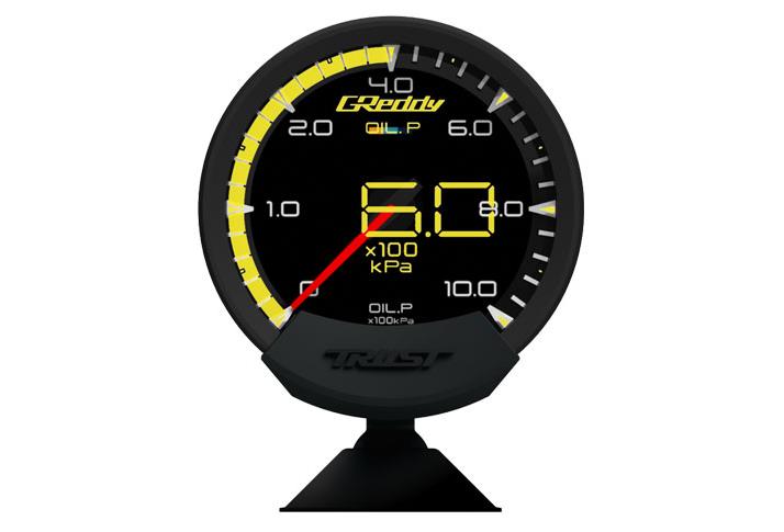 GReddy Sirius Unify Oil Pressure Gauge Set (Sirius Meter w/Oil Press Sensor Set & Vision Disp) - 16001743