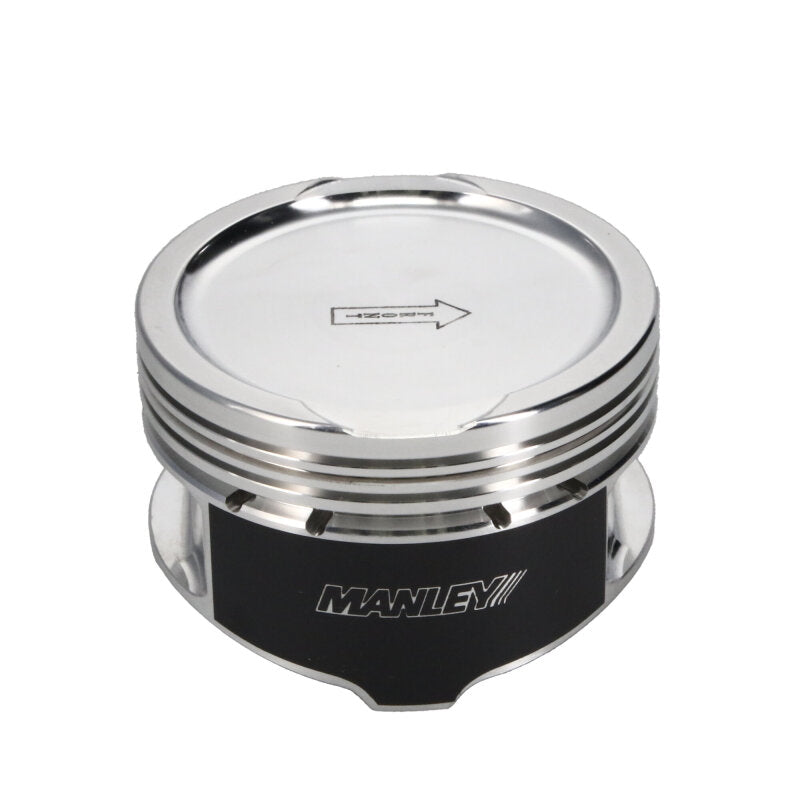 Manley Ford Modular 4.6L 3 Valve 3.700in Bore 1.200in CD -18cc Dish Piston Set - 595570C-8