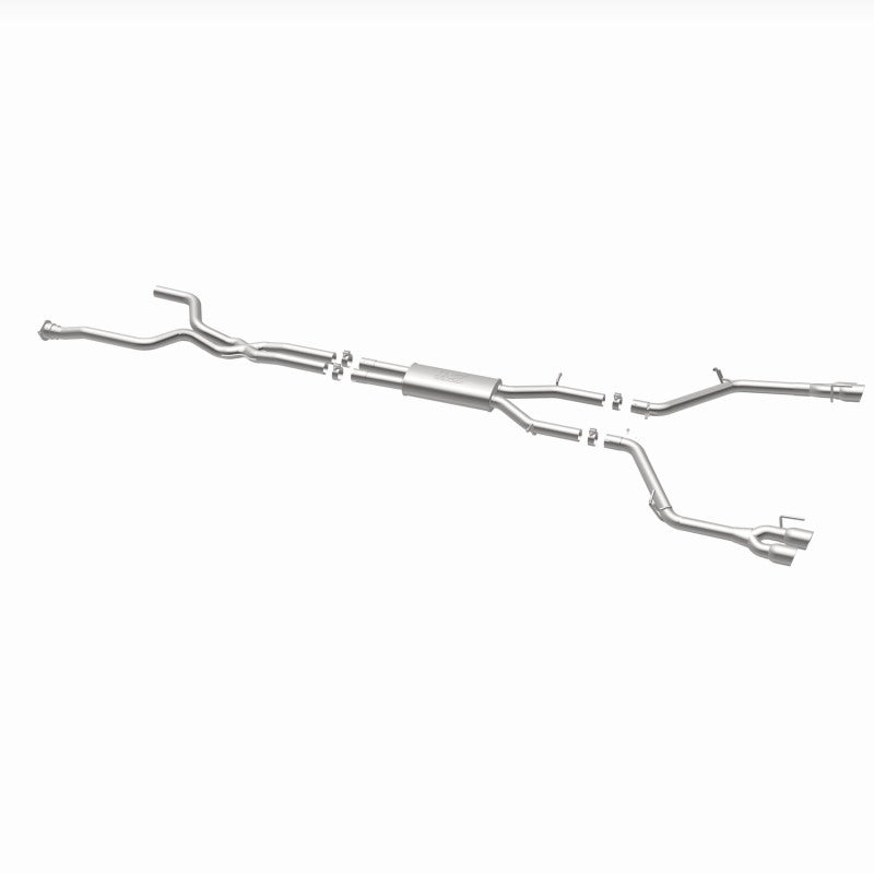 MagnaFlow CatBack 16-19 Cadillac CT6 V6 3.0L Street Series 2.5in Pipe Dia Polished Tips - 19301
