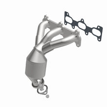 Load image into Gallery viewer, MagnaFlow Direct Fit Catalytic Converter 02-06 Hyun/Kia 2.7 frt OEM - 49273