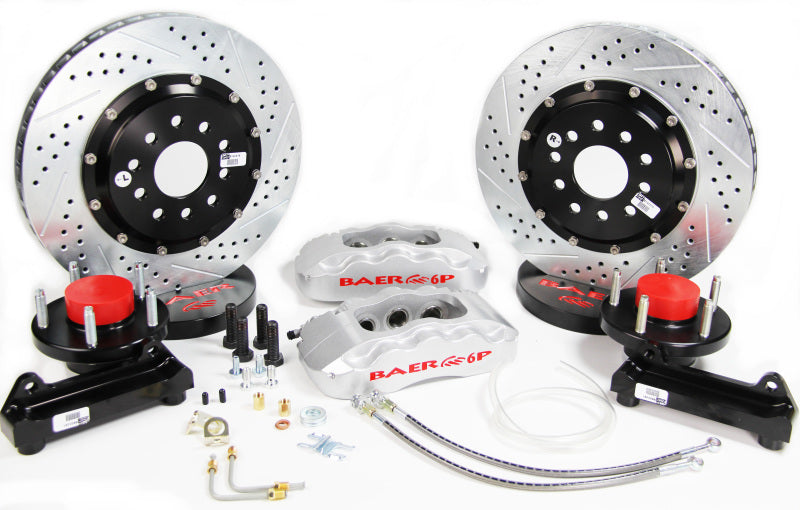 Baer Brakes 14in Pro+ Front Brake Kit - Silver - 4301520S