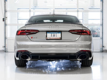 Load image into Gallery viewer, AWE Tuning Audi B9 RS 5 Sportback Touring Edition Exhaust-Non Resonated- Diamond Black RS Style Tips - 3015-33114