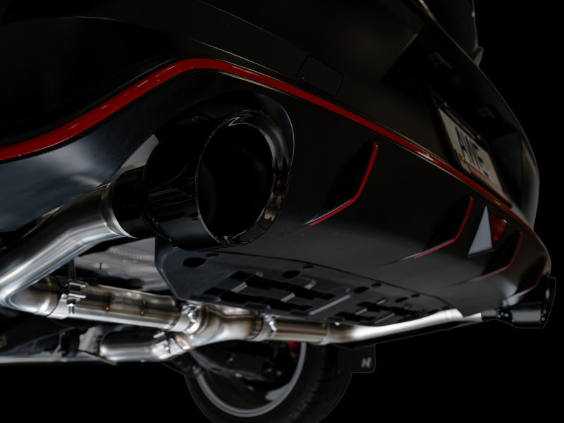 AWE Tuning 22-26 Hyundai Elantra N Track Edition Cat-Back Exhaust - Diamond Black Tips - 3020-33237