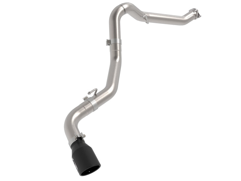 aFe 2021+ Jeep Gladiator V6-3.0L (td) Vulcan Series 3in 304 SS DPF-Back Exhaust System - Black Tip - 49-38093-B