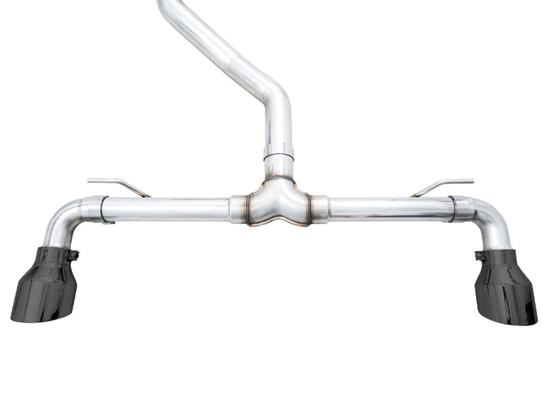 AWE Tuning 2022 VW GTI MK8 Track Edition Exhaust - Diamond Black Tips - 3020-33658