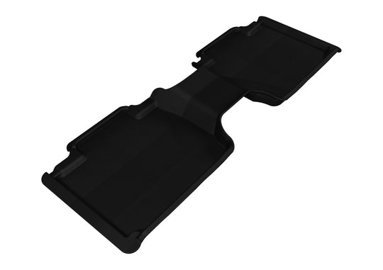 3D MAXpider 2012-2020 Toyota Tacoma Access Cab Kagu 2nd Row Floormats - Black - L1TY09121509