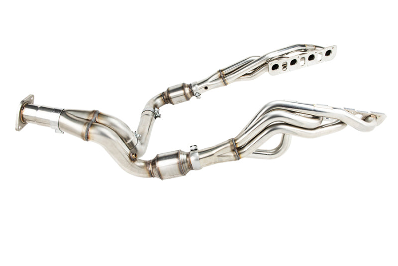 Kooks 19-20 Ram 1500 5.7L HEMI 1-7/8in x 3in SS Long Tube Headers w/ 3in x OEM GREEN Catted Y-Pipe - 3520H430