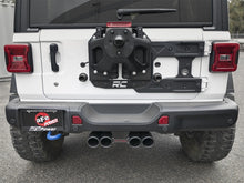 Load image into Gallery viewer, aFe Rebel Series 2.5in. 304 SS C/B Exhaust System 2018 Jeep Wrangler (JL) V6-3.6L - Black Tip - 49-38071-B