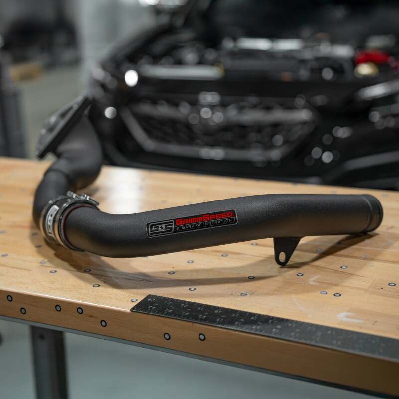 GrimmSpeed 2022+ Subaru WRX Charge Pipe Kit - Black - GRM113083BLK