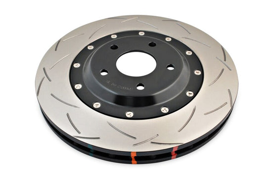 DBA 05-12 Corvette C6 w/Z06 pkg Front Slotted 5000 Series 2 Piece Rotor Assembled w/ Black Hat - DBA52992BLKS