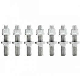 BLOX Racing SUS303 Stainless Steel Exhaust Manifold Stud Kit M8 x 1.25mm 45mm in Length - 7-piece - BXFL-00307-7