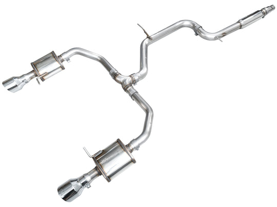 AWE Tuning 22-25 Volkswagen Jetta GLI Touring Edition Exhaust - Chrome Silver Tips - 3015-32275