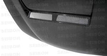 Load image into Gallery viewer, Seibon 97-98 Nissan 240SX/Silvia TA-Style Carbon Fiber Hood - HD9798NS240-TA