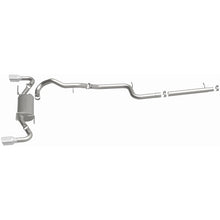 Load image into Gallery viewer, MagnaFlow 10-12 Mazda 3 L4 2.5L Hatchback Split Rear Exit Stainless Cat Back Performance Exhaust - 15146