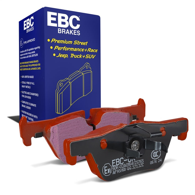 EBC 14+ BMW 228 Coupe 2.0 Turbo ATE calipers Redstuff Rear Brake Pads - DP32132C