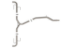 Load image into Gallery viewer, aFe MACH Force-Xp 3in to 2-1/2in Stainless Axle-Back Exhaust System Alfa Romeo Stelvio 17-26 L4-2.0L - 49-36906