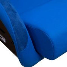 Load image into Gallery viewer, NRG FRP Bucket Seat (Blue Cloth) - Large - FRP-300BL
