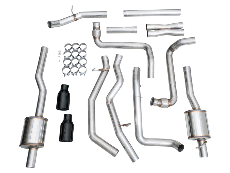 AWE Tuning 2025+ RAM 1500 3.0TT Rebel 0FG Cat-Back Exhaust w/ Diamond Black Tips - 3015-33531