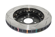 Load image into Gallery viewer, DBA 09-15 Lotus Evora F Front Slotted 5000 Series 2 Piece Rotor Assembled w/ Black Hat - DBA52364BLKS