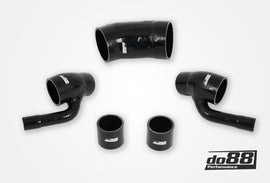 do88 00-02 Audi RS4 Quattro 2.7L BiTurbo (B5) Inlet Hose - Black - DO88-KIT226S