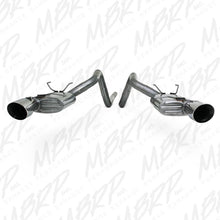 Load image into Gallery viewer, MBRP 11-12 Ford Shelby GT 500 T304 3in Cat Back Dual Split Rear Race Version 4.5in Tips - S7260304