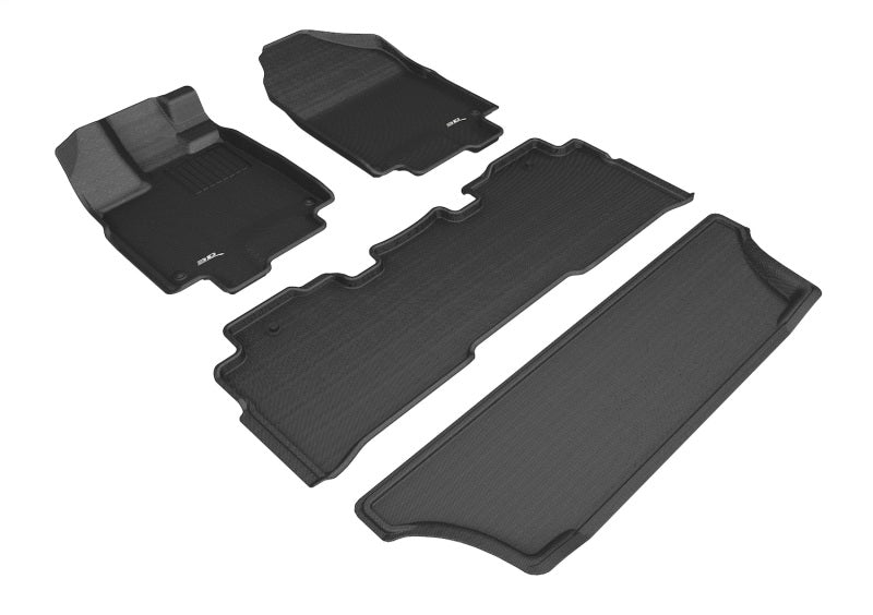 3D MAXpider 18-26 Honda Odyssey Kagu Black Full Set - L1HD09101509
