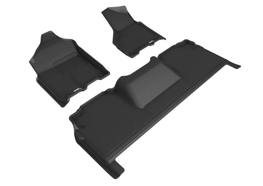 3D MAXpider 19-24 Dodge Ram 2500 Mega Cab Kagu Black R1 R2 - L1DG03201509