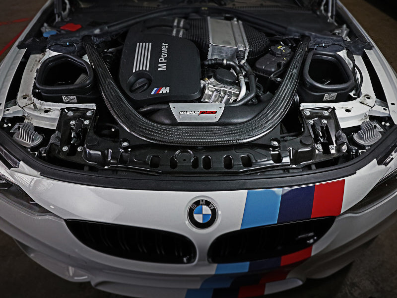 aFe POWER Magnum FORCE Stage-2 Pro DRY S Cold Air Intake System 15-19 BMW M3/M4 3.0L - 54-13032D